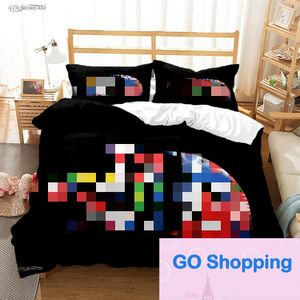 Three-Piece 3d Digital Printing Bedding Foreign Trade Home Textile Factory Wholesale