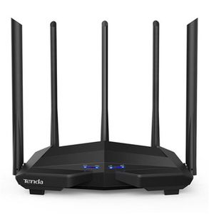 EPACKET TENDA AC11 AC1200 WIFI ROUTER GIGABIT 24G 50GHz Dualband 1167Mbps Wireless Router Repeater med 5 High Gain Antennas8780402