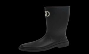 Winter 2022 Designer Boots For Women Thick Heel Sole Ankle Luxury Rain Boots Y22094983353