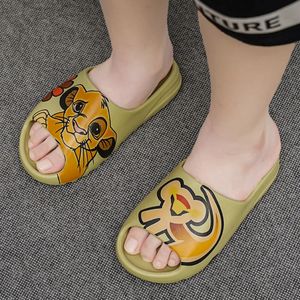 Children Slippers Girls Summer Cute Cartoon Graffiti Beach Sandals Kids Bathroom Toddler Boys Indoor Flip Flops Baby Home Shoes 240407