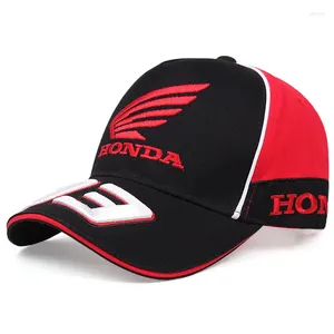 Caps de bola 2024 motocicleta hat motocross rancing proteção solar tendência de moda de moda Hip Hop Street Sports