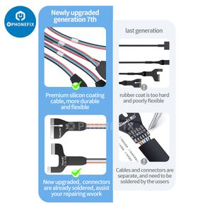 Qianli Ipower Pro Max DC Power Supply Cable för iPhone 6-14 PROMAX Power Boot Control Line P2408S FPC Flex Wylie Power Boot Line