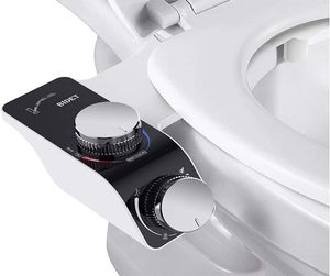 Attacco sedile del gabinetto bidet non elettrico Doppiplificazione Dual Ugelli Lavare il miscelatore freddo Accessori per bagno Accessori per bagno 220509516909