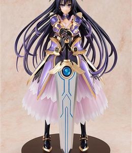 New 26cm Anime DATE A LIVE Fantasia 30th Anniversary Princess Yatogami Tohka Astral Dress Ver PVC Action Figure Model Toys T201991051