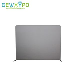 7.5ftx10 stóp reklamowa ściana z tyłu, foto stoiska na rozciągającym tkaninę sztandarowy stojak aluminiowy z białą lub czarną okładką kolorów (w tym ramka)