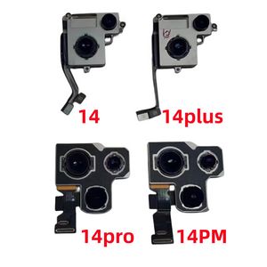 Original Back Camera bakre huvudlins flex kabelkamera för iPhone 13 13mini 12mini 12 14 15 Plus Pro 12Pro Max Back Real Camera