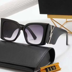Herren Sonnenbrille Designer Sonnenbrille Buchstaben Luxusbrillen Rahmen Buchstaben Lunette Sonnenbrille für Frauen übergroße polarisierte Seniorenschatten Schutz schön