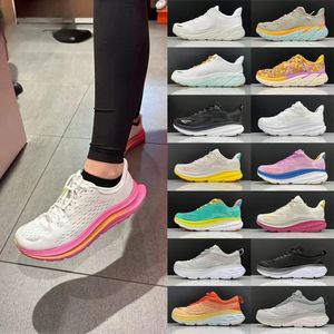 Big Size 12.5 36-47 Running Shoes For Women Bondi 8 Clifton 9 Kawana Mens designer shoes Athletic Road Shock Absorbing Sneakers trail trainer Gym workout Sports Shoes