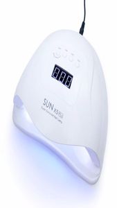 Sun X5plus 80W48W Lâmpada LED UV LED LED RÁPIDO Secador de unhas Lâmpada de gelo para cura Ferramentas de arte em gel UV Gels1644207