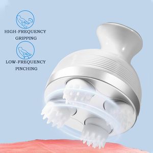 Kafa derisi baş masajcı gövde masajı sağlık hizmeti rahat omuz boyun derin doku başı kafa derisi masaj yoğurma titreşimli cihaz