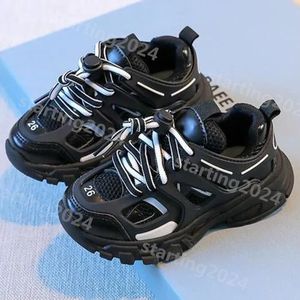 Kinderliebe Kid Fashion Schuhe für Kinder Basketball Sneaker Baby Boy Sports Schuhhakenschleifendesigner für Jugendjunge Kleinkinder EU 26-35 T412