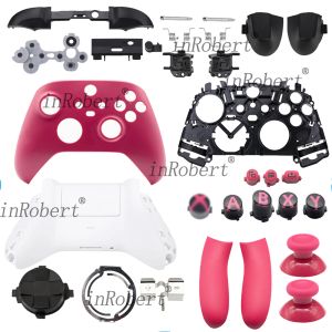 Оболочка замены аксессуаров для корпуса серии Xbox серии X S Coverler Coverler Pink Faceplate Cover RB LB RT LT кнопки триггер