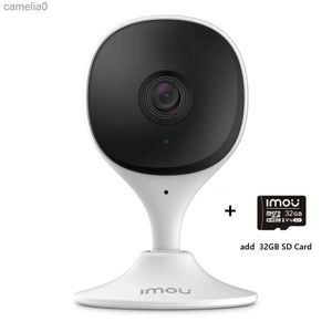 IP Kamery IMou Cue 2C+bezpłatny 32G WiFi aparat Monitor Dziecko Monitor ludzkiego ciała Wykrywanie Kompaktowa Inteligentna kamera noktowizyjna monitorowanie Indoor Camerac240412