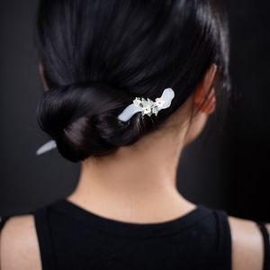 Pflaumenblüten Haarnadel Chinesisch Haarstick für Frauen Fairy Girl Hanfu Dekor Haarverschluss Chopstäbchen Vintage Blumentiaras Haarschmuck