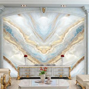 Wallpapers 3D SelfAdhesive Waterproof Wallpaper 3D Marble Texture Background Wall Murals Living Room TV Sofa Home Decor 3D Wall Stickers 201