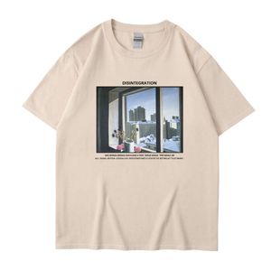 Designer Designerwomen's T-shirt New Popular Still Life Picture Fashionable Youth Print Casual Short Sleeved T-shirt