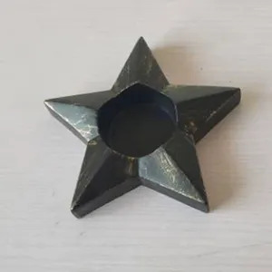 Titulares de vela Titular Rust Proof Resin Moon Stars Tray Festival Decorations Supplies for Home Living Room Desktop Ornaments