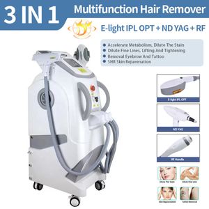 Q Switched Nd Yag Laser Painless Tattoo Removal Double 360 Magneto-Optic Handles Depilation Rf Skin Rejuvenation Beauty Salon For Different Body Types477