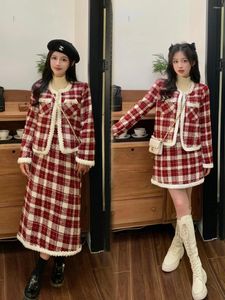 Casual Dresses Se Streetwearmaxi Es For Women Rsvppap Officials Store W4M Large Size Women's Small Fragrant Air Thickened Cotton Infrared