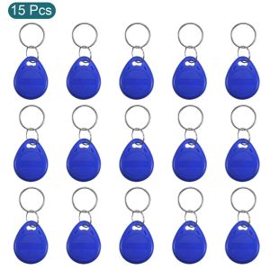 Keychains High Quality RFID Proximity 125KHz Blank Chip Copy Writable T5577 EM4305 Token Tag Keychain Card For Door Entry Access Control