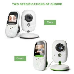 Monitors VB602 IR Night Vision Temperature Monitor Lullabies Intercom Video Video Camera per baby Talkie Babysitter Baby Baby Monitor