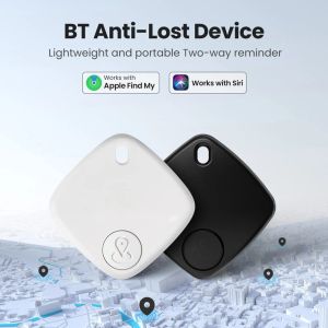 Alarm Bluetooth 5.2 Global GPS Tracker Smart Anti Lose Reminder Device Works with Find My APP & Siri for IPhone IOS Smart Tag