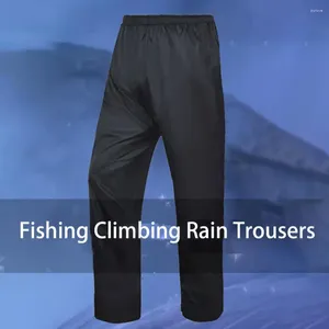 Men's Pants Cycling Rain Unisex Comfortable Ankle-banded Design Women Men Rainwear Pockets Work Outdoor Clothes