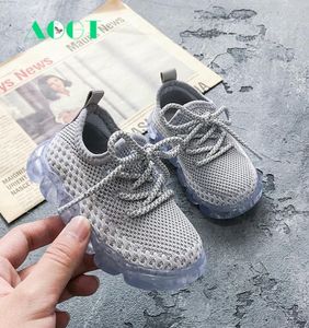 AOGT SpringAutumn Breathable Knitting Boy Girl Toddler Shoes Infant Sneakers Fashion Soft Comfortable Baby Shoes First Walkers Y25416241