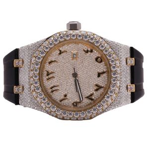 Lussuoso aspetto completamente guardato per uomo donna top artigianato orologi Mosang Diamond unici e costosi per il lussuoso hip hop lussuoso 21400 21400