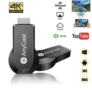 Box Anycast M100 2.4g/5G 4K Miracast jeder gussabguss dlna airplay hd tv stick wifi diongle dongle receiver für iOS android pc