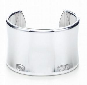 Новый высококачественный серебряный дешевый браслет Bangle Bangle Bangle Bangle.