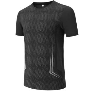 T-Shirts Comfortable Sports Shirt Summer Casual Quick Dry Breathable Print Tee Silk Training Running Fashion Polyester Short Sleeves