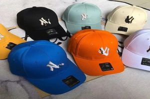 Candy Color Baseball Cap Lovers039 Cap Sunshade Sun Hat and Cap Yankees Women039s Team9435915