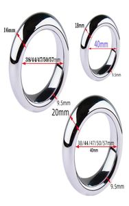 6 Size Metal Cock Ring sexyToys For Men Penis bondage lock Delay Ejaculation Rings Weight Cockring sexy Toys Adults 182455914