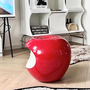 Multifunktional Möbel Apfel niedriger Stuhl Veranda Schuh Schuhwechsel Hocker Wohnzimmer Sofa Hocker kreativer Footstool -Heimatkorationsplätze