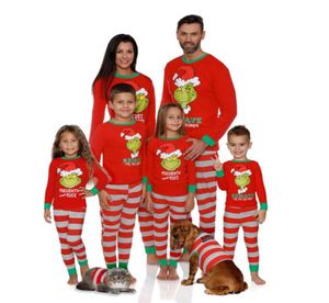 Yeni eşsiz tabak adam basılı pijamalar eşleşen aile Noel pijamaları kız kızlar pijama çocukları pijama pijamalar pijamalar çift9307067