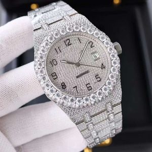 Luxury Looking Fully Watch Iced Out For Men woman Top craftsmanship Unique And Expensive Mosang diamond 1 1 5A Watchs For Hip Hop Industrial luxurious 9412