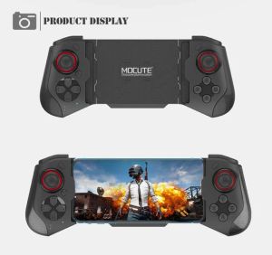 iOS Android PC用ゲームパッドポータブルジョイスティックPUBGコントローラーTelescopic GamePad Game Controller Mocute 060 Xiaomi用ワイヤレスゲームパッド