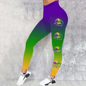 Frauenhose Frauen lässig Sport Yoga Bunt gedruckte Mode -Leggings plus Größe Galaxy für