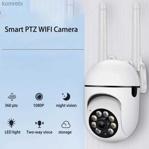 IP -kameror WiFi Remote Monitoring CCTV Camera Night Vision Wireless H.264 Audio Security Protection WiFi IP Camera inomhus och utomhus baby kamera C240412