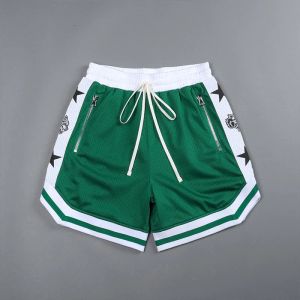 Byxor 2022 mäns casual shorts sommar ny löpning fitness snabbtorkning sport korta byxor lösa basket träning tröjor tröjor