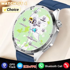 Klockor för Huawei Watch GT 4 Smart Watch Men GPS Sports Track Fitness Tracker IP68 Vattentät ECG+PPG Bluetooth Call Smartwatch Women