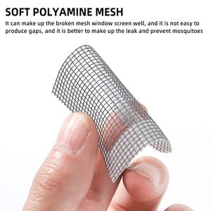 Klebstoff Fix Net Window Screen Home Anti Fly Bug Insekt Reparaturbildschirm Wand Patch Aufkleber Mesh Selbstklebendes Reparaturband