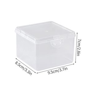 Коробка для хранения с прозрачной пластиковой коробкой для хранения
