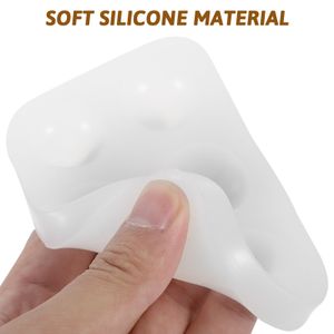 Tavolozza ad acquerello a sei buche vassoio vassoio piccolo palette vassoio silicone palette color vassoio senza pulizia vassoio