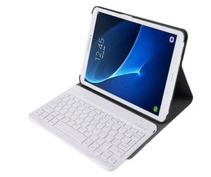 Caso inteligente de couro PU com 7 cores com retardo teclado removível para Samsung Galaxy Tab A 101 2016 T580 T585 Tablet21925686364353