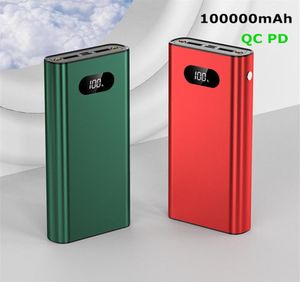 QC PD 40W Power Bank 80000MAH شحن POVERBANK الهاتف المحمول البطارية الخارجي 253A5994026