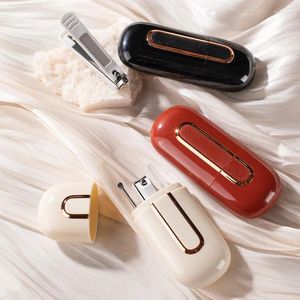 Сумки для хранения Light Luxury Antiplash Nail Clipper Set Set Clippers Инструменты улучшения подарки