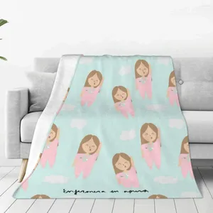 Blankets Pattern Blanket 3D Print Soft Flannel Fleece Warm Nursing Throw For Travel Bed Couch Quilt