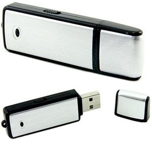 Gravador de som USB - Dispositivo de gravação de voz de 8 GB - Digital O REGORDER - Sem luz piscante ao gravar PQ1418510208